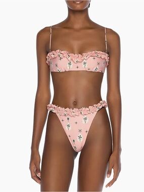 Agua by Agua Bendita Luz Joyeria Bikini Set approx size XS/S